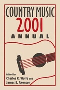 Cover: Country Music Annual 2001 - The University Press of Kentucky