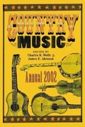 Cover: Country Music Annual 2002 - The University Press of Kentucky