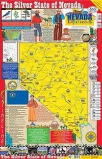 Enlarge image Cover: The Nevada Experience Poster/Map! - Gallopade International