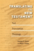 Cover: Translating the New Testament - William B Eerdmans Publishing Co