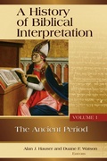 Cover: History of Biblical Interpretation - William B Eerdmans Publishing Co