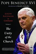Cover: Joseph Ratzinger in Communio - William B Eerdmans Publishing Co