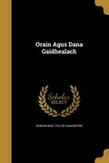 Cover: Orain Agus Dana Gaidhealach - Creative Media Partners, LLC