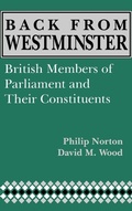 Cover: Back from Westminster - The University Press of Kentucky