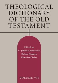 Enlarge image Cover: Theological Dictionary of the Old Testament - William B Eerdmans Publishing Co