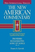 Cover: Proverbs, Ecclesiastes, Song of Songs - Broadman & Holman Publishers