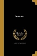 Cover: Sermons .. - Wentworth Press