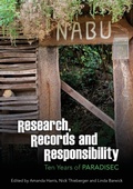 Cover: Research, Records and Responsibility - Sydney University Press
