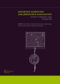 Cover: Die Erfurter j&uuml;dische Gemeinde im Spannungsfeld zwischen Stadt, Erzbischof und Kaiser - Bussert u. Stadeler