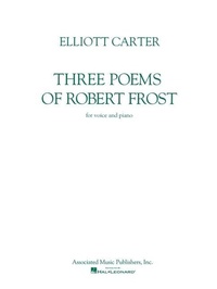 Abbildung von: 3 POEMS OF ROBERT FROST - Hal Leonard Publishing Corporation