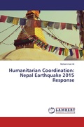 Cover: Humanitarian Coordination: Nepal Earthquake 2015 Response - LAP Lambert Academic Publishing