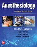 Cover: Anesthesiology, Third Edition - McGraw-Hill Inc.,US