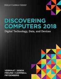 Enlarge image Cover: Discovering Computers A (c)2018: Digital Technology - Course Technology Inc