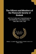 Cover: The Officers and Members of the Plymouth Society of Keokuk - Wentworth Press