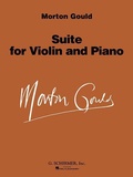 Cover: Suite for Violin and Piano - G. Schirmer, Inc.
