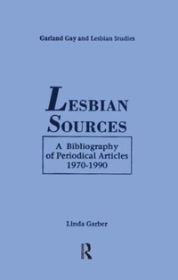 Enlarge image Cover: Lesbian Sources - Routledge