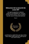 Cover: Memoires de la minorite de Louis XIV - Wentworth Press