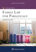 Cover: Family Law for Paralegals - Aspen Publishers Inc.,U.S.