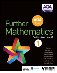 Enlarge image Cover: AQA A Level Further Mathematics Core Year 1 (AS) - Hodder Education
