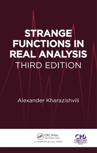 Abbildung von: Strange Functions in Real Analysis - Chapman & Hall/CRC