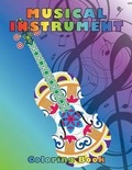 Cover: Musical Instrument Coloring Book - Backbeat Books