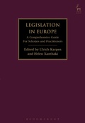 Cover: Legislation in Europe - Hart Publishing