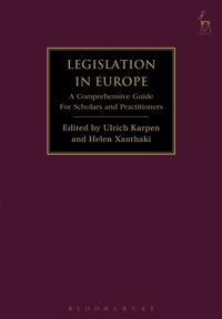 Enlarge image Cover: Legislation in Europe - Hart Publishing