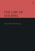 Bild: The Law of Estoppel - Hart Publishing