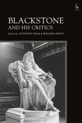 Cover: Blackstone and His Critics - Hart Publishing