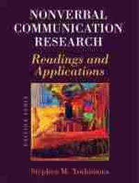 Abbildung von: Nonverbal Communication Research - Cognella, Inc
