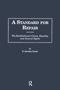 Cover: A Standard for Repair - Routledge