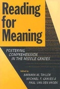 Cover: Reading for Meaning - Teachers' College Press