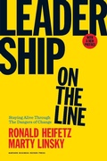Cover: Leadership on the Line, With a New Preface - Harvard Business Review Press