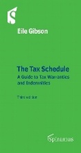 Cover: The Tax Schedule - Spiramus Press