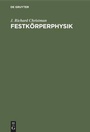 Cover: Festkörperphysik - De Gruyter Oldenbourg