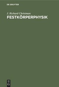 Cover: Festk&ouml;rperphysik - De Gruyter Oldenbourg