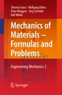 Cover: Mechanics of Materials - Formulas and Problems - Springer