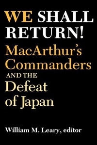Enlarge image Cover: We Shall Return! - The University Press of Kentucky