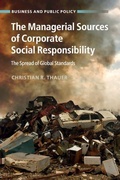 Cover: The Managerial Sources of Corporate Social Responsibility - Cambridge University Press