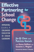 Cover: Effective Partnering for School Change - Teachers' College Press