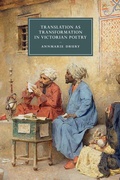 Cover: Translation as Transformation in Victorian Poetry - Cambridge University Press