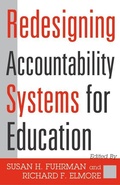 Cover: Redesigning Accountability Systems for Education - Teachers' College Press
