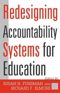 Enlarge image Cover: Redesigning Accountability Systems for Education - Teachers' College Press