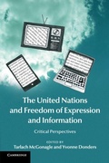 Cover: The United Nations and Freedom of Expression and Information - Cambridge University Press