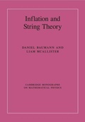 Cover: Inflation and String Theory - Cambridge University Press