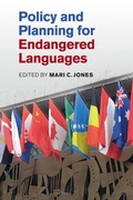 Cover: Policy and Planning for Endangered Languages - Cambridge University Press