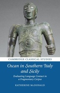 Cover: Oscan in Southern Italy and Sicily - Cambridge University Press