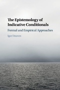 Cover: The Epistemology of Indicative Conditionals - Cambridge University Press