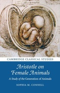 Cover: Aristotle on Female Animals - Cambridge University Press