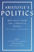 Cover: Aristotle's Politics - Princeton University Press